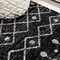 Jonathan Y Aksil Moroccan Beni Souk Black/Cream 4 ft. x 6 ft. Area Rug MOH208E-4 - alternate 6