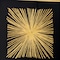 Homeroots Starburst Gold Shadowbox Frame Textual Art Wall Art 576628 - alternate 3