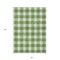 Homeroots 3' X 5' Green And Gray Plaid Washable Indoor Outdoor Area Rug 595385 - alternate 4