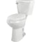 Briggs AltimaMAX White Elongated ComfortFit ADA Bowl 1.28 GPF Toilet Express 7086 130 - alternate 2
