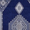 Homeroots 8' X 10' Navy Blue Gray And Brown Oriental Washable Indoor Outdoor Area Rug 598427 - alternate 5