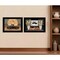 Homeroots Set Of Two Harvest Moon 2 Black Framed Print Kitchen Wall Art, 2PK 407062 - alternate 3