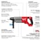 Milwaukee Tool M18 FUEL 1-1/4 in. SDS-Plus D-Handle Rotary Hammer with ONE-KEY (Tool Only) 2916-20 - alternate 9