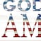 Homeroots God Bless America 5 White Framed Print Wall Art 407589 - alternate 4