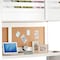 Homeroots 83" X 45" X 74" Twin White Poplar Wood Loft Bed With Desk 285631 - alternate 3
