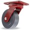 Hamilton Kingpinless Swivel Caster, 6" x 2" Nylast High Performance Cast Nylon Wheel S-ZFHS-6NYB-4SL - alternate 1