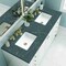 James Martin Vanities Chicago 60in Double Vanity, Glossy White, w/ 3 CM Parisien Bleu Silestone Top 503-V60D-GW-FPBL - alternate 7