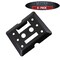 Mytee Products 6 Pack E-Track Tie Down Mini Trailer Plates 6in x 5in, 2 Etrack & 2 F Track Slots, 6PK ETKMx6 - alternate 3