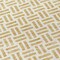 Homeroots 8' Gold And Ivory Round Geometric Washable Indoor Outdoor Area Rug 614745 - alternate 3