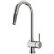 Vigo Gramercy Single Handle Pull-Down Spout Kitchen Faucet in Stainless Steel VG02008ST - alternate 1