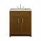 James Martin Vanities Bellshire 30" Single Vanity, Honey Oak w/ 3 CM Lime Delight Silestone Top 660-V30-HNO-3LDL - alternate 1