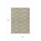 Homeroots 5' X 8' Taupe Fern Green And Ivory Geometric Washable Indoor Outdoor Area Rug 615243 - alternate 3