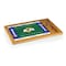 Picnic Time Family Of Brands NFL Los Angeles Rams - Football Field - Icon Glass Top Cutting Board & Knife Set 910-00-505-334-2 - alternate 1