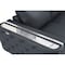 Homeroots 72in Dark Gray And Silver Genuine Leather Loveseat 518568 - alternate 5