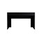 Homeroots 47" Black Computer Desk with Two Drawers 403833 - alternate 2