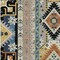 Homeroots 9' X 12' Black Ivory And Copper Aztec Washable Indoor Outdoor Area Rug 598458 - alternate 4