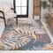 Jonathan Y Tropics Palm Leaves Dark Blue/Multi 3 ft. x 5 ft. Indoor/Outdoor Area Rug AMC100E-3 - alternate 3
