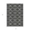 Homeroots 3' X 5' Black And Ivory Geometric Washable Indoor Outdoor Area Rug 594833 - alternate 4