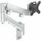 Atdec heavy duty wall mount, dynamic arm, spring assisted mount, suits flat monitor screens up to AWMS-HXW-S - alternate 1