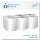 Scott Pro Hard Roll Paper Towels for Pro Dispenser, Green Core Only, 1-Ply, 7.5" x 900 ft, 6PK 43961 - alternate 6