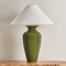 Hudson Valley Lighting Grassy Point 1 Light Table Lamp in Aged Brass and Ceramic Nori Green Finish L3529-AGB/CNG - alternate 4