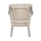 Whitewood Industries Chairs, Wood Back, 40 W 22 H C-465P - alternate 7