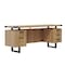 Mirella Credenza, 20 in D X 29 1/2 in H, 72 in W X MRCBF7220SDD - alternate 1