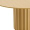 Homeroots 60" Brown Solid Wood Pedestal Base Round Top Dining Table 721003 - alternate 3
