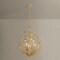 Troy Lighting Delmore 20.25in wide 6 Light Chandelier in Vintage Gold Leaf F4620-VGL - alternate 4