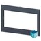 Siemens cover frame for door cutout 137.6 x 70.7 mm WxH accessory for: circuit 3VA9373-0SB10 - alternate 2