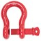 Mytee Products 1-1/2in 17 Tons Anchor Shackle Forged Carbon Steel & Alloy Screw Pin, 2PK SHACKLE-ANCHOR-SP-112x2 - alternate 4