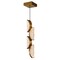 Cwi Lighting Moon Integrated LED Brass Mini Pendant, 8inW 1715P8-4-624 - alternate 3