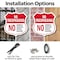 Signmission No Trespassing Shield Sign No Animals Ve, 18 inch X 18 inch, Plastic Sign, 2PK SHI-P-2PACK-18-413 - alternate 3