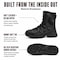 Handpoint Mens 8 in Military Tactical Boots-Slip Resistant Combat Work Boots with YKK Side Zipper, 13 AMY1002EE-13 - alternate 5