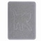 Gibson Everyday Pet Elements 18.5 x 13.78 Inch Cat Silhouette Placemat in Grey 119897.01 - alternate 1