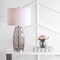 Jonathan Y Juliette 26.5" Glass/Metal LED Table Lamp, Smoked Gray JYL4009A - alternate 6