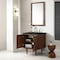 James Martin Vanities Amberly 30" Single Vanity, Mid-Century Walnut, w/ 3 CM Phantome Eclos Top 670-V30-WLT-3PHT - alternate 4
