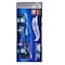 Hot Wheels Brick Shop Speed Series Cadillac Project GTP Hypercar Building Set Blue Red 236 pc JFR89 - alternate 5