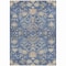 Homeroots 3' X 5' Blue Brown And Beige Floral Washable Indoor Outdoor Area Rug 605455 - alternate 4