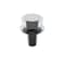 Zoro Select Not Graded, 5/16"-18 Serrated Flange Bolt, Plain Stainless Steel, 5/8 in L, 50 PK 1-SFH-31C-62 - alternate 1