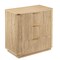 Homeroots 28" Brown Wood Accent Cabinet With Three Drawers 716328 - alternate 3