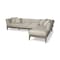 Homeroots 121" Brown Fabric Sofa 607067 - alternate 1