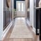 World Rug Gallery Bohemian Stripes Washable Non Slip Runner Rug 2 ft x 10 ft Beige WR73BEIGE2X10 - alternate 1