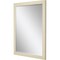Homeroots 52" Ivory Distressed Wood Framed Accent Mirror 632866 - alternate 3
