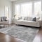 Homeroots 5' X 8' Gray Washable Indoor Outdoor Area Rug 598825 - alternate 5