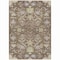 Homeroots 5' X 8' Brown Beige And Green Floral Washable Indoor Outdoor Area Rug 605450 - alternate 4