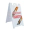 Signmission Discount Cigarettes, A-Frame & 2 Decals Installed, Heavy-Duty Plastic Frame SBHD-D-2436-Discount Cigarettes - alternate 1