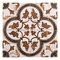 Andova Tiles Istanelle Anatol Brown 8-in. Encaustic Patterned Matte Porcelain Wall & Floor Tile, 19PK ANDIST1117 - alternate 5