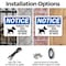 Signmission Forget The Dog Beware Of Wife, 14 Inch X 10 Inch, Plastic Sign, 2PK OS-2PACK-NS-P-1014-L-12876 - alternate 4