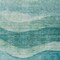 Homeroots 9' X 12' Teal Blue And Aqua Abstract Washable Indoor Outdoor Area Rug 604999 - alternate 4